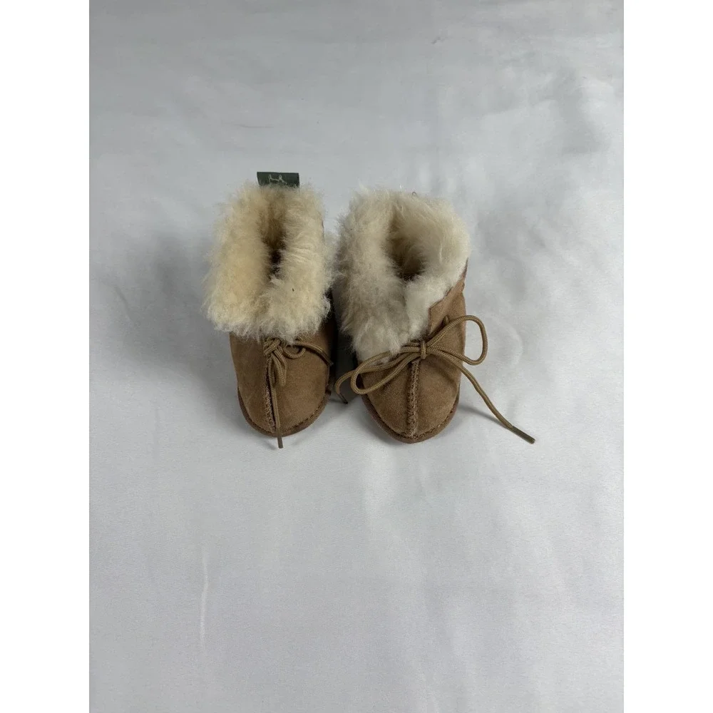 Cloud Nine Baby Sheepskin Leather Bootie Slippers Size L 6/7